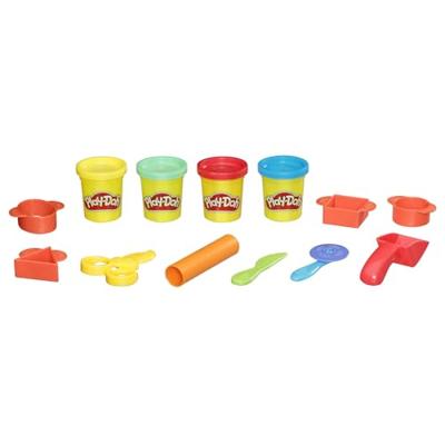 Play-Doh, mijn eerste set met 4 potjes boetseerklei, voor kinderen vanaf 3 jaar