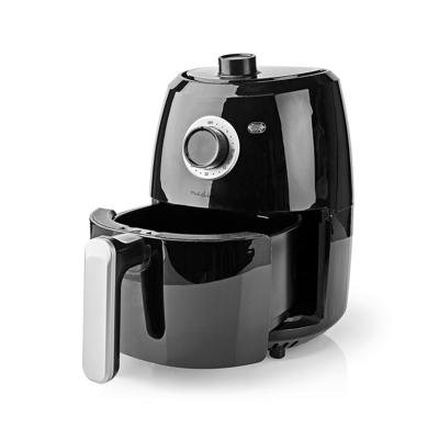 Nedis Heteluchtfriteuse | 2.4 l | Analoog | Aluminium / Zwart | 1 stuks - KAAF120FBK KAAF120FBK - thumbnail