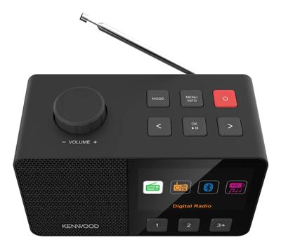 Kenwood CR-M70DAB-B Seniorenradio Zwart