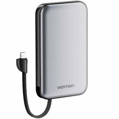 Batterij voor Mobiel Vention I12IA Zwart 10000 mAh