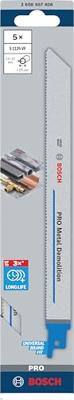 Bosch Accessoires Reciprozaagblad S 1125 VF Heavy for Metal 5st - 2608657408 - thumbnail