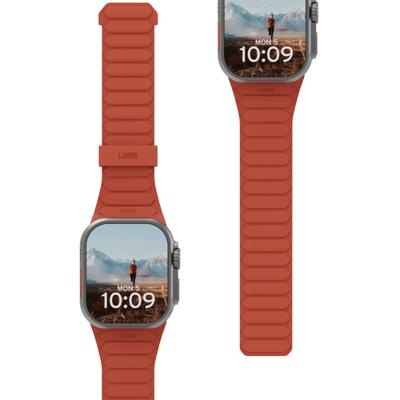 Urban Armor Gear Pathfinder Horlogeband 44 mm, 45 mm, 46 mm Uni Olijf, Terracotta Watch Series 4, Watch Series 5, Watch Series 6, Watch Series 7, Watch Series