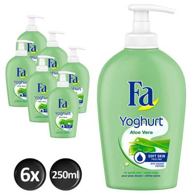Fa Liquid Soap Aloe Vera - 6x 250ml multiverpakking Fa Liquid Soap Aloe Vera - 6x 250ml multiverpakking