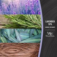 WoodWick lavender spa medium candle - thumbnail