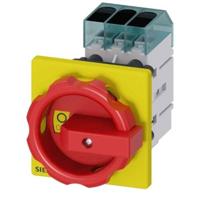 Siemens 3LD30540TK53 Belastbare scheidingsschakelaar Rood, Geel 3-polig 16 mm² 16 A 690 V/AC - thumbnail