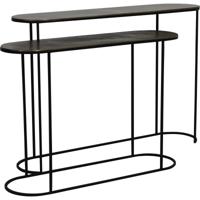 Light & Living Sidetable 'Bocov' Set van 2 stuks, kleur Antiek Brons - thumbnail