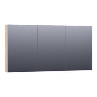 Brauer Impress Spiegelkast 140 cm - zonder Verlichting - Met 3 Dubbelzijdige Spiegeldeuren - Sunlit - thumbnail