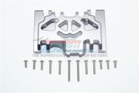 GPM Racing Aluminium Lower Gear Cover, Zilver - Traxxas TRX-4 - thumbnail