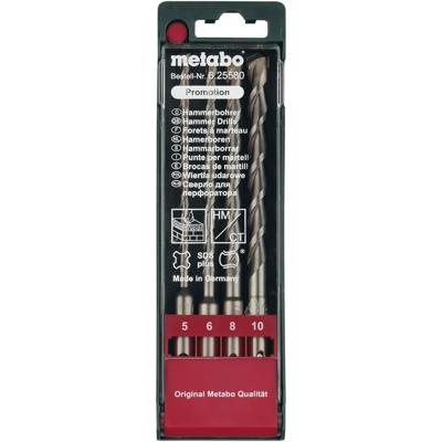 Metabo 625580000 Carbide Hamerboorset 4-delig 5 mm, 6 mm, 8 mm, 10 mm Gezamenlijke lengte 160 mm SDS-Plus 1 set(s)