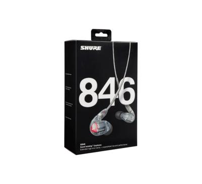 Shure SE846 Gen 2 gesloten in-ear oordoppen transparant Shure SE846 Gen 2 gesloten in-ear oordoppen transparant