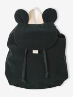 Personaliseerbare rugzak van ribfluweel met oren. dennen - thumbnail