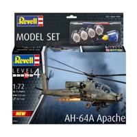 Revell modelbouwpakket - ah-64a apache 1:72 - 71dlg. - incl. basiskleuren verf - thumbnail