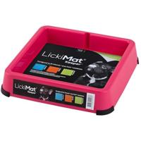 LICKIMAT Keeper Lekmathouder voor binnen, kleur: roze - thumbnail