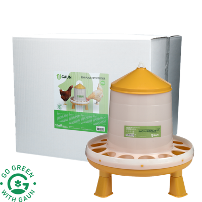 Pluimvee voertoren 8 kg Bio green lemon op pootjes