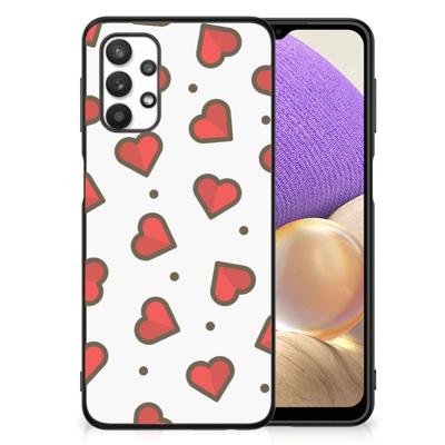 Samsung Galaxy A32 5G Back Case Hearts