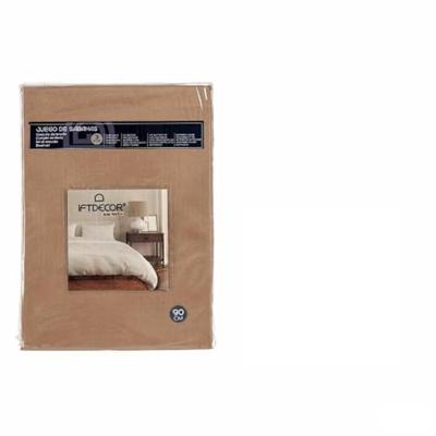 Beddengoedset Bed van 90 Bruin (12 Stuks)