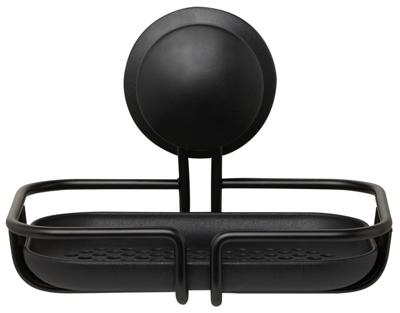 HEMA Zeepbakje met zuignap zwart (zwart)