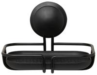 HEMA Zeepbakje met zuignap zwart (zwart) - thumbnail