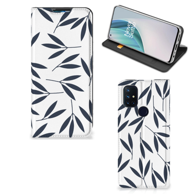 OnePlus Nord N10 5G Smart Cover Leaves Blue OnePlus Nord N10 5G Smart Cover Leaves Blue
