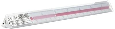 rotring driekantige schaallat 1:20; 1:25; 1:50; 1:75; 1:100 en 1:125