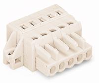 WAGO 721-103/031-000 Female behuizing (kabel) 721 Totaal aantal polen: 3 Rastermaat: 5 mm Inhoud: 50 stuk(s) - thumbnail