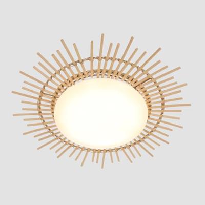 Steinhauer Plafondlamp van bamboeLiberty Bell Ø 50cm - 1894W