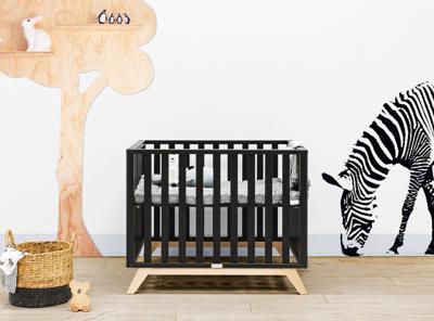 Bopita box Lynn Mat Zwart/Naturel Bopita box Lynn Mat Zwart/Naturel