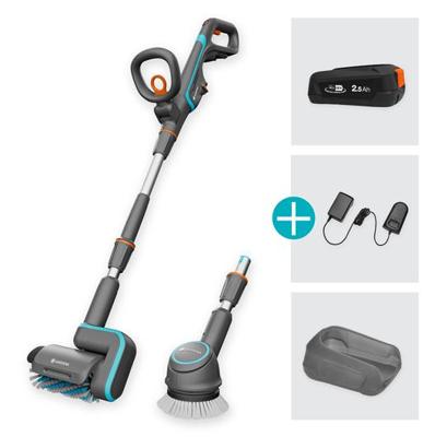 Gardena Accu reiniger | Aquabrush Univ. | P4A Set - 14842-20 Gardena Accu reiniger | Aquabrush Univ. | P4A Set - 14842-20