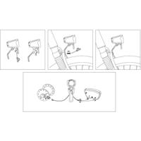 Lynx Koplamp dynamo max sensor 70 lux oem - thumbnail