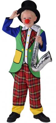 Kostuum clown Pipo jongen