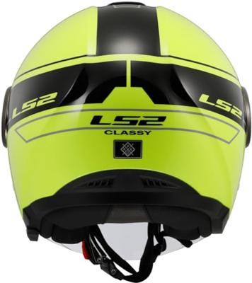 LS2 jethelm "of620 classy classic" helmet of620 classy clas. xl black/yellow LS2 jethelm "of620 classy classic" helmet of620 classy clas. xl black/yellow