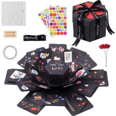 Intrend diy explosie cadeaudoos 42,5 cm | 6 stuks