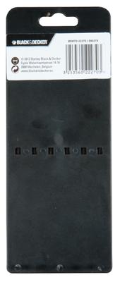 Bestandsset Black & Decker bdht0-22270 6 Onderdelen Geometrische figuren