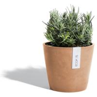 Ecopots Amsterdam kunststof bloempot Terracotta - Ø 27,3 cm - thumbnail