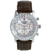 Krug Baumen Air Traveller Diamond 400501DS Heren Horloge 40mm 3 ATM - thumbnail