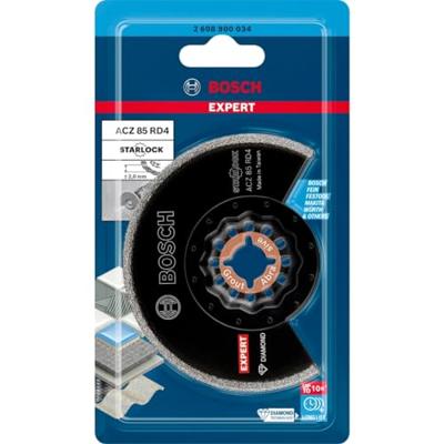 Bosch Accessoires Expert Grout Segment blad ACZ 85 RD4 multitoolzaagblad 85 mm - 1 stuk(s) - 2608900034