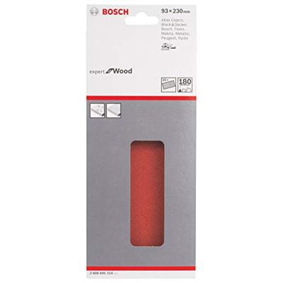 Bosch Accessories Expert for Wood 2608605314 Oscillerend schuurpapier Ongeperforeerd Korrelgrootte (num) 180 (l x b) 230 mm x 93 mm 10 stuk(s) Bosch Accessories Expert for Wood 2608605314 Oscillerend schuurpapier Ongeperforeerd Korrelgrootte (num) 180 (l x b) 230 mm x 93 mm 10 stuk(s)