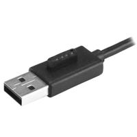 StarTech.com 4-poorts draagbare USB 2.0 hub met geïntegreerde kabel - thumbnail