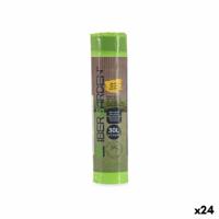 Vuilniszakken Ibergarden Groen Polyethyleen 30 L 24 Stuks - thumbnail