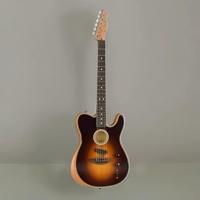 Fender Acoustasonic Player Telecaster Shadow Burst met gigbag - thumbnail