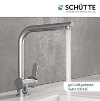 Keukenmengkraan Schutte Rio Hoge Draaibare Uitloop Chroom - thumbnail