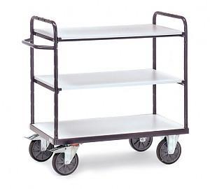 Fetra Hauptartikel 9100 Etagewagen ESD Staal Laadvermogen (max.): 250 kg Leigrijs (RAL 7015) Fetra Hauptartikel 9100 Etagewagen ESD Staal Laadvermogen (max.): 250 kg Leigrijs (RAL 7015)