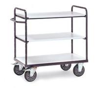 Fetra Hauptartikel 9100 Etagewagen ESD Staal Laadvermogen (max.): 250 kg Leigrijs (RAL 7015) - thumbnail