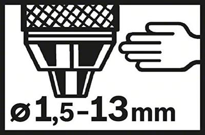 Bosch Accessoires Snelspanboorhouders tot 13 mm 1,5 - 13 mm, 3/8" 24 1st - 2608572093