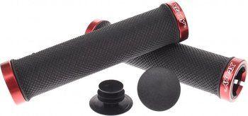 Ergotec Handvatten bilbao lang/lang zwart/rood