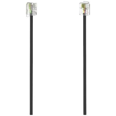 Hama Modulaire Kabel Stekker 6p4c - Stekker 6p4c 3 M Zwart Hama Modulaire Kabel Stekker 6p4c - Stekker 6p4c 3 M Zwart