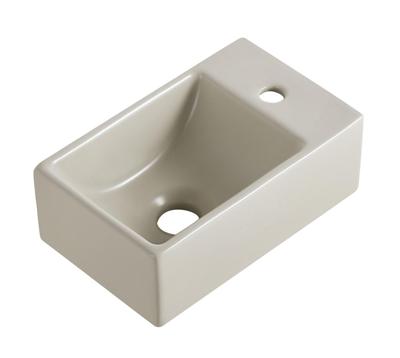 Fontein BWS Blong XXS 30,5x18x11 cm Rechts Keramiek Beige