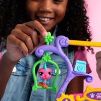 BANDAI - Littlest Pet Shop - Pets Got Talent Speelset - Speelset met 2 dieren, decor en accessoires - BF00558 - thumbnail