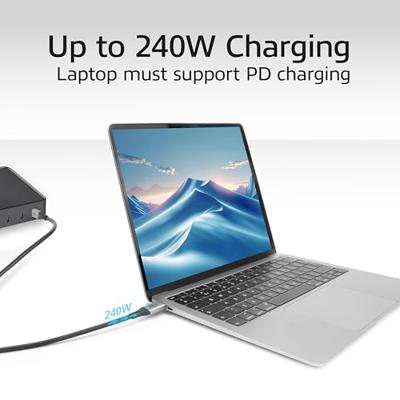 ACT USB-C USB4 80Gbps Thunderbolt 5 kabel 240W M/M 1,5m
