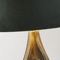 Searchlight Gouden tafellampBucklow met groene kap - EU86531GR - thumbnail